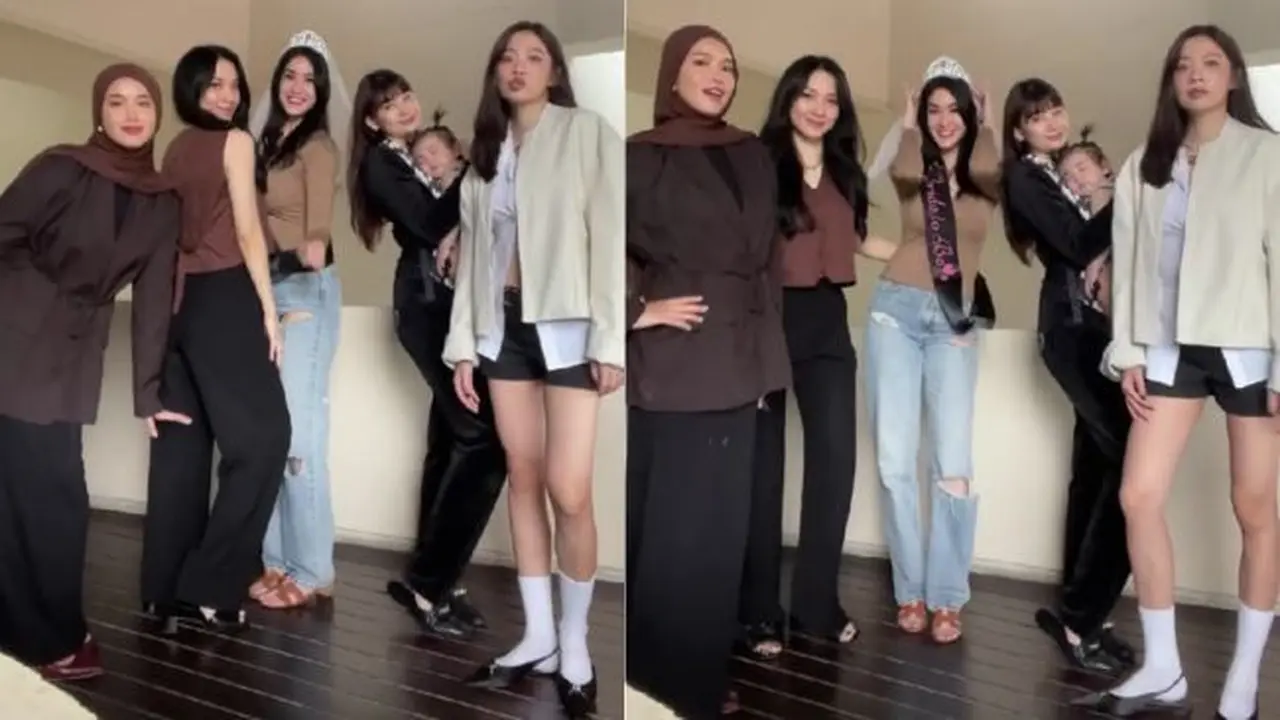 Momen Girlgrup Princess Kembali Reuni (credit: instagram/anaoctarina/racheloctavia19)