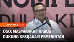 Ketua Umum Gebu Minang, Oesman Sapta Odang memberikan tanggapan mengenai pertumbuhan ekonomi Provinsi Sumatera Barat yang kini di bawah 5 persen.