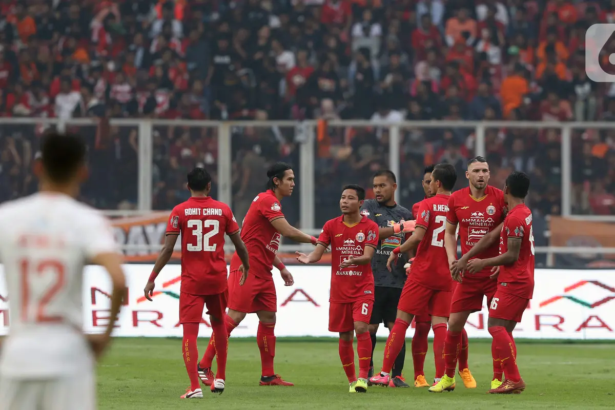 Persija Toreh Kemenangan Tipis di Pekan Pertama Liga 1 Musim 2020
