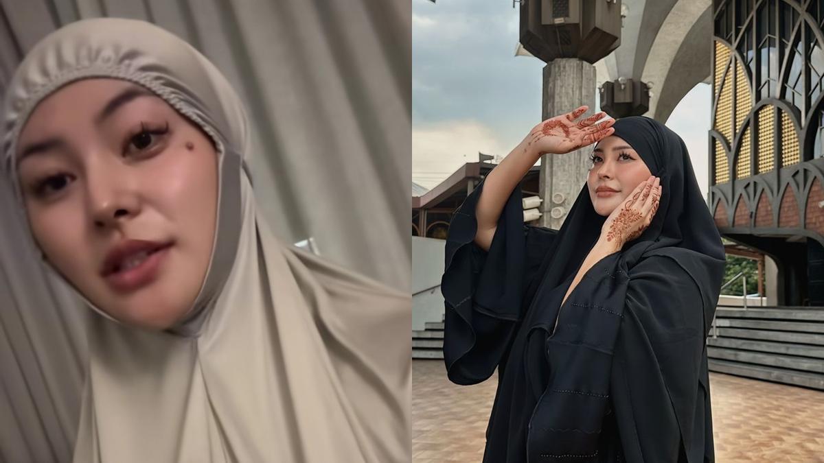 7 Potret Kae Asakura ‘Rae Lil Black’ Masuk Islam, Sudah Salat dan Puasa Perdana