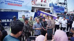 KKP Kirim 50 Ton Bantuan Lewat Kapal Orca 06 ke NTT