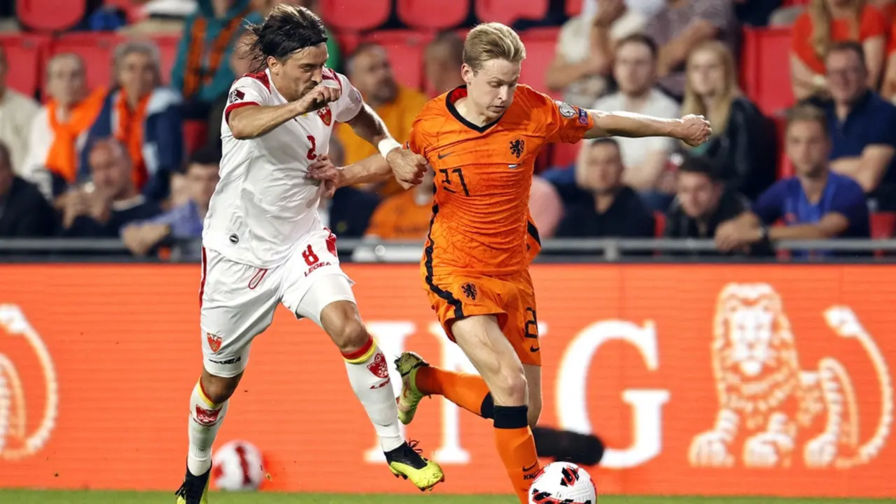 Timnas Belanda Vs Montenegro