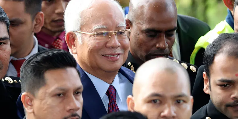 Najib Razak disidang di Mahkamah Kuala Lumpur