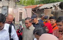 Pramono Tinjau Lokasi Kebakaran Kemayoran, Kaji Usulan Warga Direlokasi ke Rusun