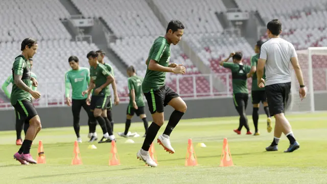 Latihan Timnas Indonesia