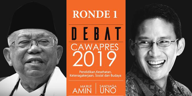 VIDEO: [DEBAT CAWAPRES] Pendidikan, Kesehatan, Ketenagakerjaan, Sosial, dan Budaya Sesi 1