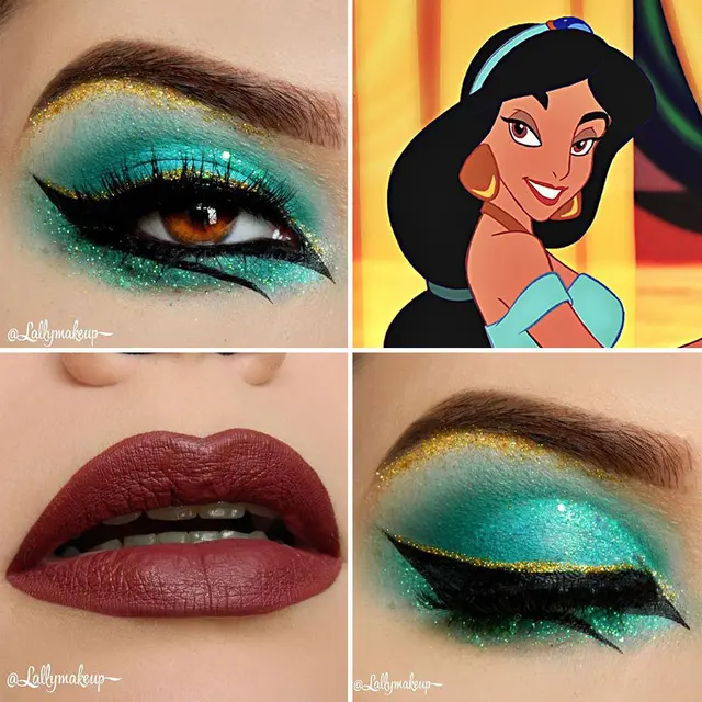 7 Potret Makeup Bibir dan Mata yang Terinspirasi Karakter Disney