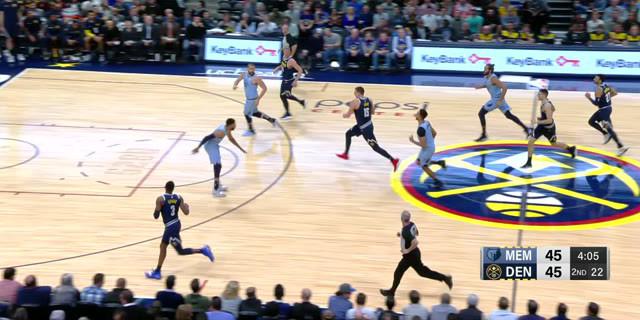 Cuplikan Pertandingan NBA : Nuggets 105 vs Grizzlies 99