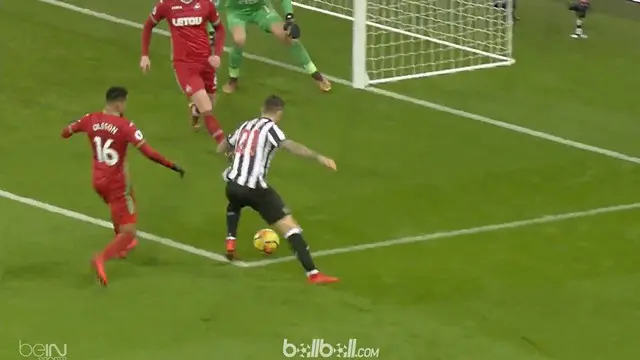 VIDEO: Highlights Premier League, Newcastle Vs Swansea 1-1
