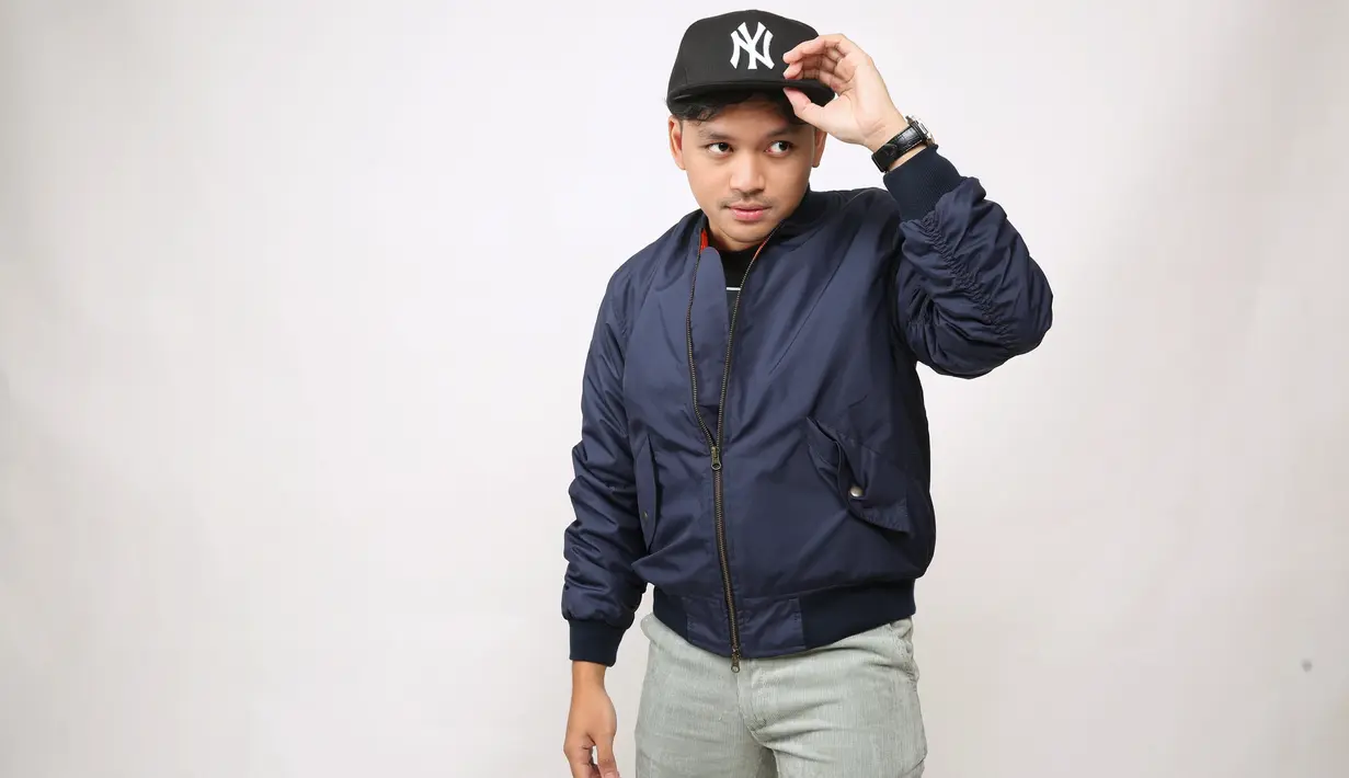 Calvin Jeremy visit film KKN. (Adrian Putra/Fimela.com)