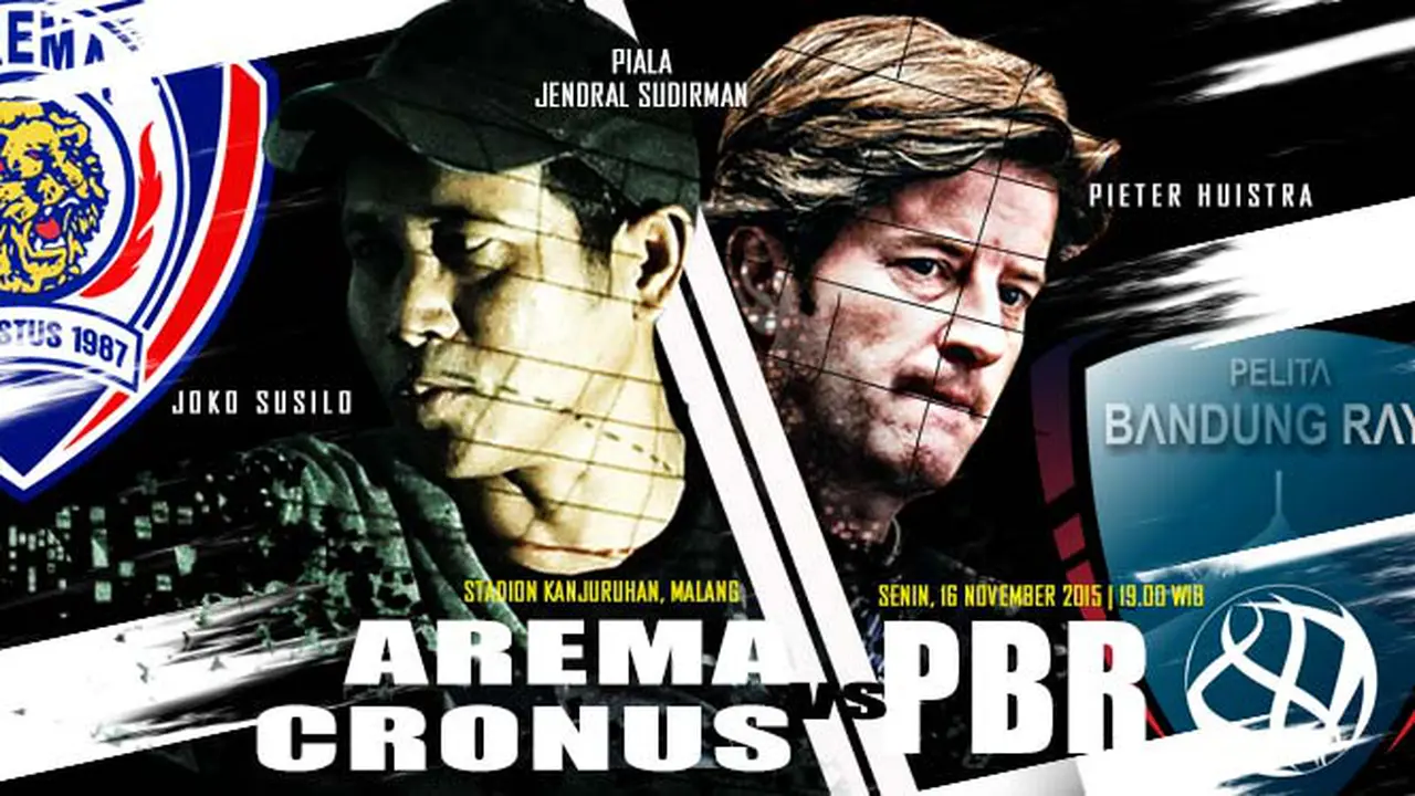 Arema Cronus vs Pelita Bandung Raya