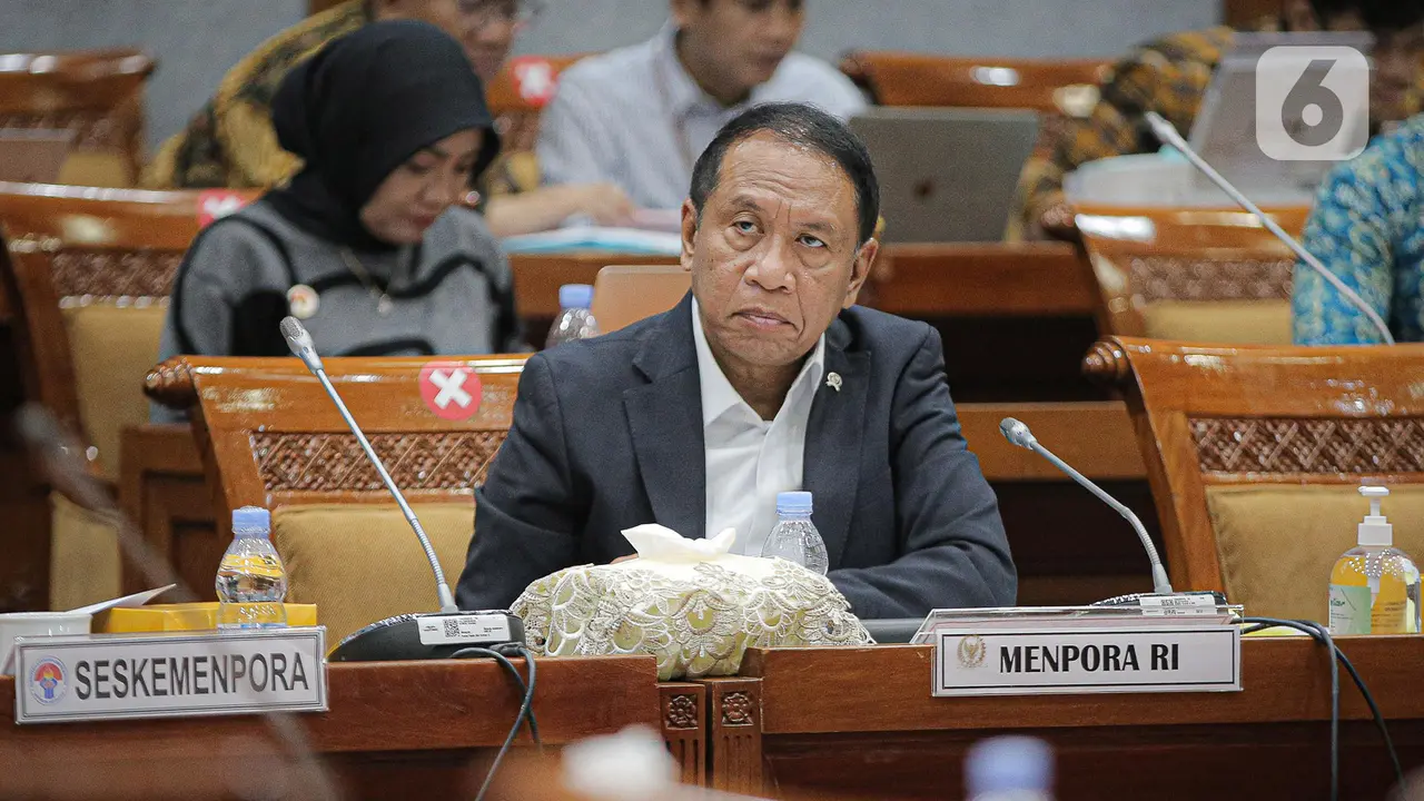 Raker Komisi X dengan Kemenpora