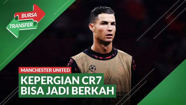 Berita video Bursa Transfer kali ini membahas Cristiano Ronaldo yang bila hengkang bisa menjadi berkah bagi MU (Manchester United).