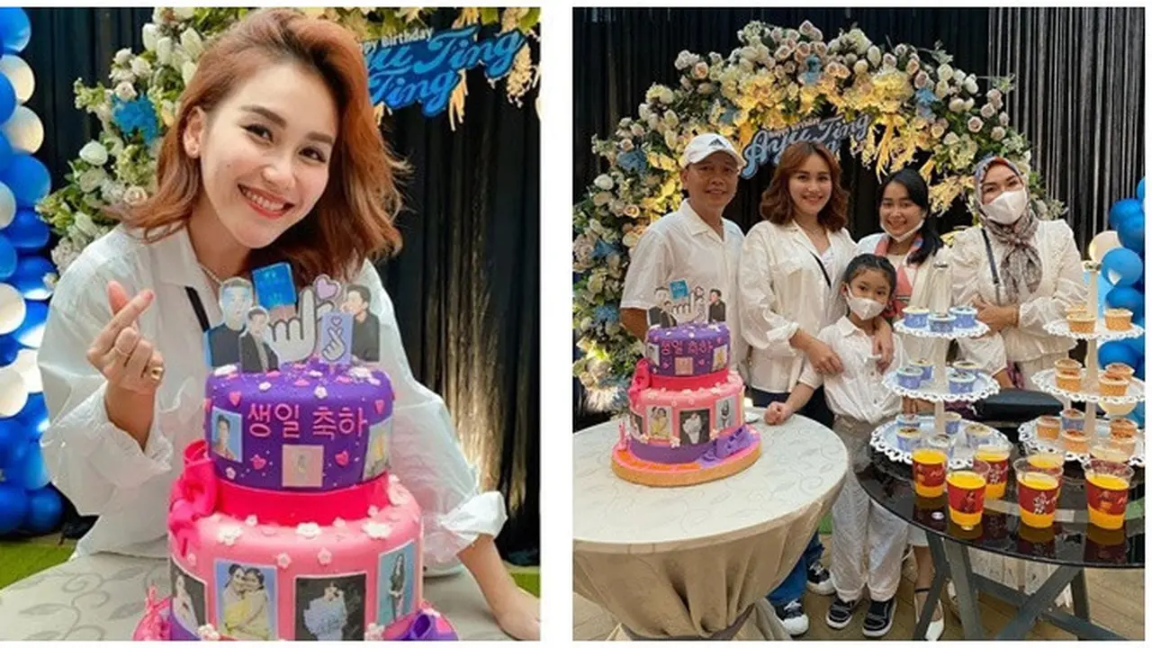 6 Momen Perayaan Ulang Tahun Ayu Ting Ting ke-29, Digelar di Hotel Berbintang