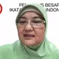 Ketua Satuan Tugas COVID-19 PB IDI Prof Erlina Burhan mengatakan bahwa Indonesia juga mengalami kenaikan kasus COVID-19. Foto: Tangkapan layar zoom IDI.