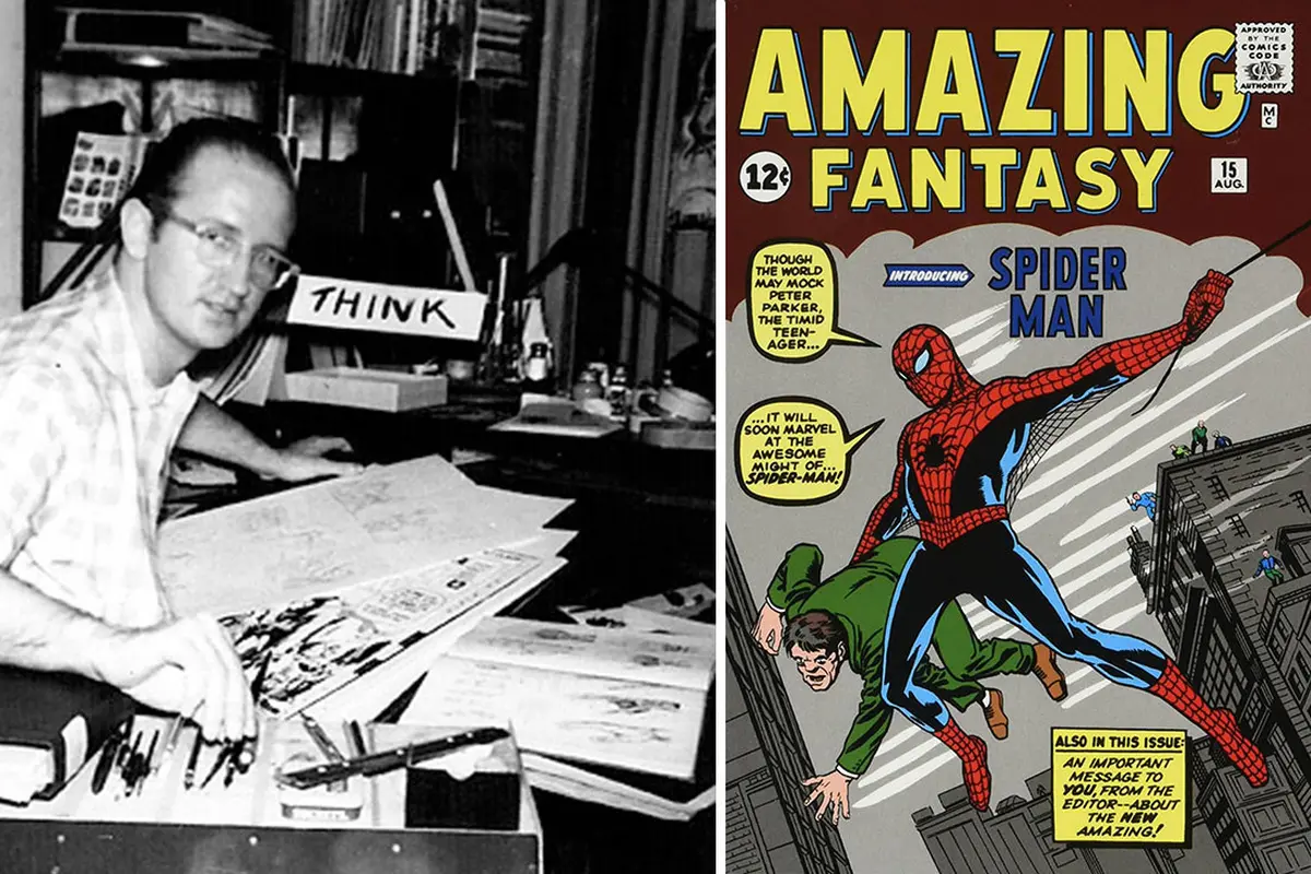 [Bintang] Steve Ditko, Seniman yang Ikut Menciptakan Spiderman Meninggal Dunia
