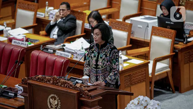 Sri Mulyani Bahas KEM dan PPKF RAPBN TA 2024