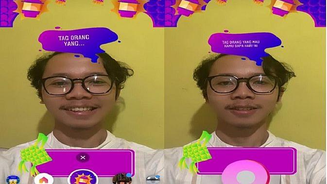 AR Filter Rayakan (Foto: Instagram)