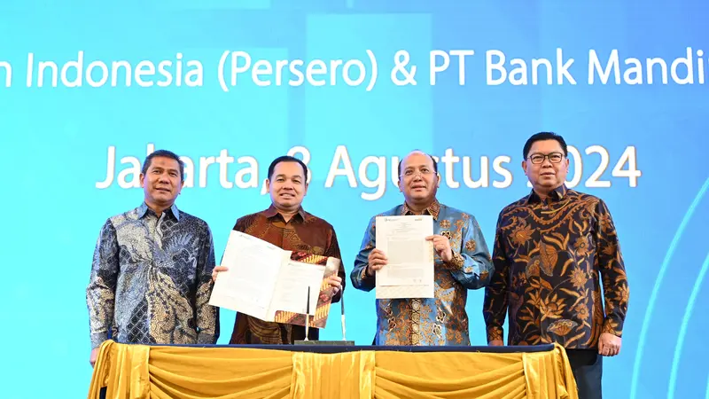 Bank Mandiri bersama PT Pelabuhan Indonesia (Pelindo) kembali menegaskan kemitraan strategis