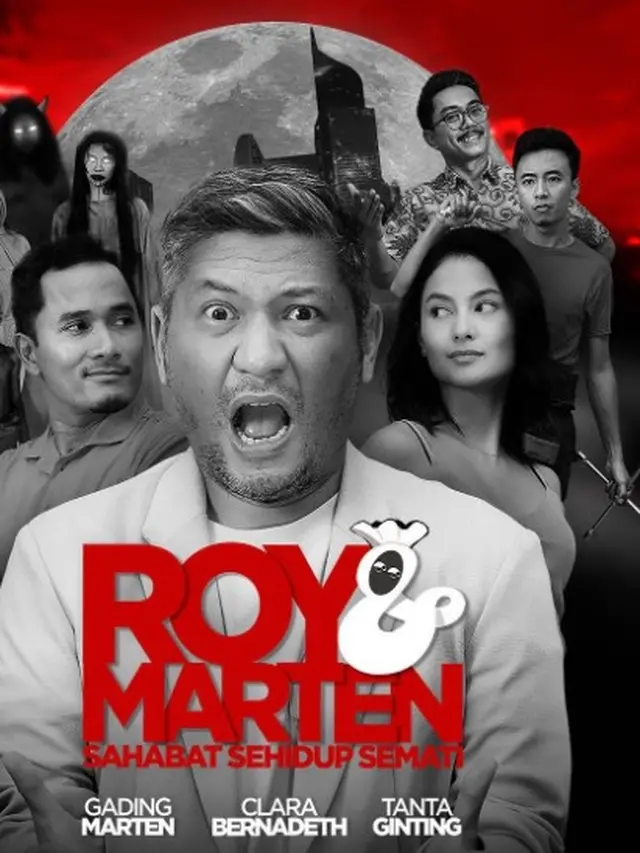 Gading Marten bermain di series (Instagram/gadiiing)