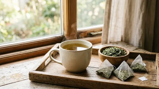 Teh Daun Kelor Celup