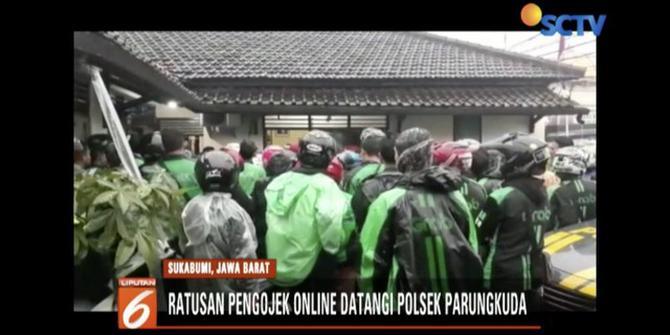 Pengemudi Dikeroyok, Ojol Sukabumi Laporkan Oknum Opang ke Polisi