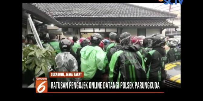 Pengemudi Dikeroyok, Ojol Sukabumi Laporkan Oknum Opang ke Polisi