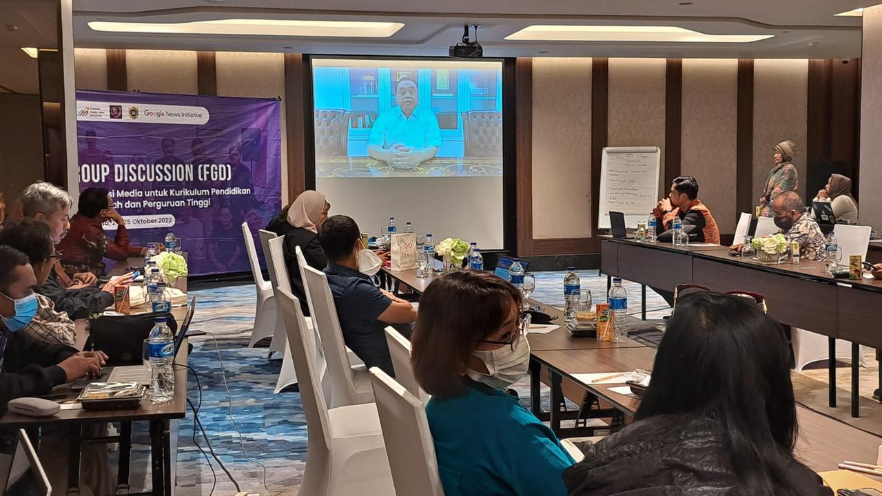 Mafindo, Asosiasi Media Siber Indonesia AMSI, dan AJI menggelar FGD Cek Fakta