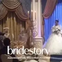 Resepsi Pernikahan Sandra Dewi, Layaknya Cinderella di Negeri Dongeng  