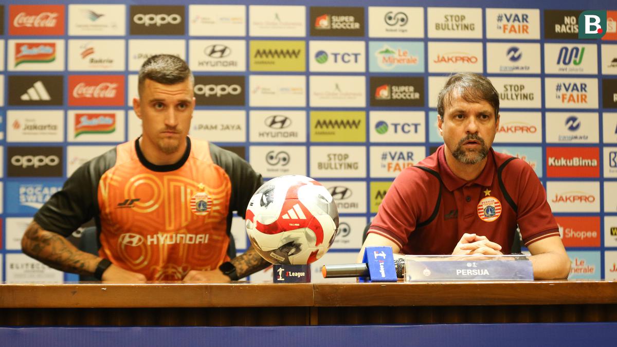 Persija Vs Persis di SUGBK, Mauricio Souza: Kami Sudah Latihan Finishing