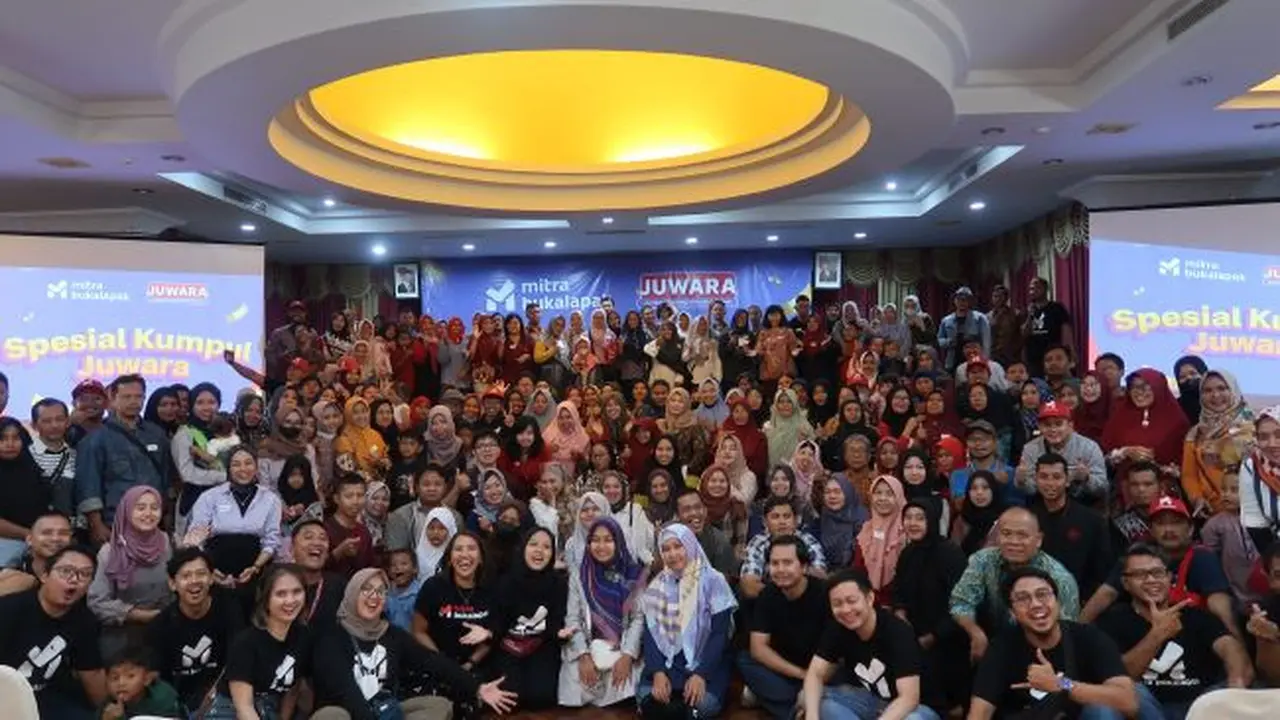 Mitra Bukalapak mengadakan kegiatan Spesial Kumpul Juwara (SKJ) di Semarang yang dihadiri oleh ratusan anggota Komunitas Juwara (Foto: Bukalapak)