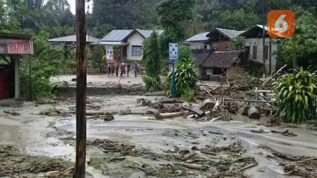 Banjir terjang desa Sungku, Sigi