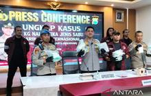 Polrestabes Makassar Sita 6 Kg Sabu Jaringan Internasional, 7 Tersangka Dibekuk