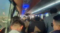 Menuju Opening Ceremony Piala Dunia 2022 Menggunakan Fasilitas Bus Gratis Media: Drama Macet dan Supir Kebingungan