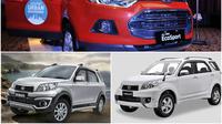 Di segmen ini, setidaknya ada enam pemain, yakni Toyota, Daihatsu, Suzuki, Chery, Nissan, dan Ford.