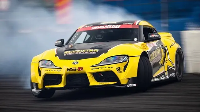 Toyota GR Supra A90 dimodifikasi untuk drift (MySupraAdventure)