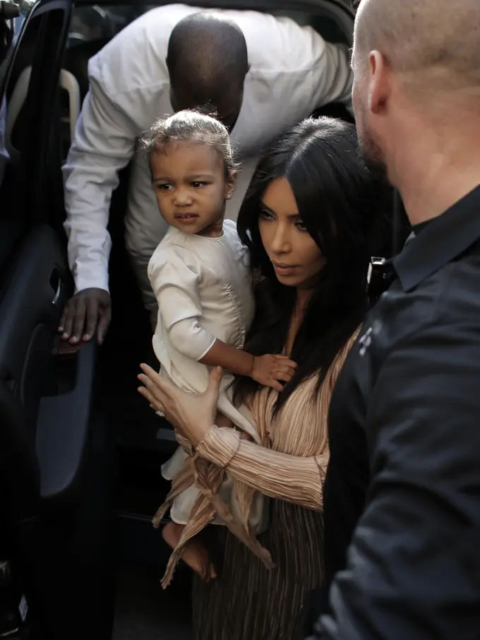 Kim Kardashian dan North West