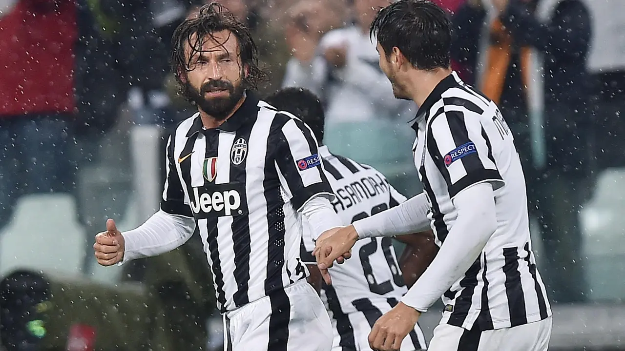 Andrea Pirlo - Alvaro Morata