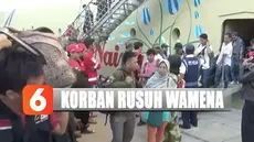 Sebanyak 54 korban kerusuhan di Wamena yang ingin mengungsi telah tiba di Pelabuhan Makassar.
