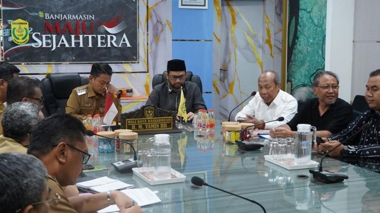 Wali Kota Banjarmasin Sepakati Pendekatan Hulu-Hilir dalam Penanganan Banjir Banjarmasin