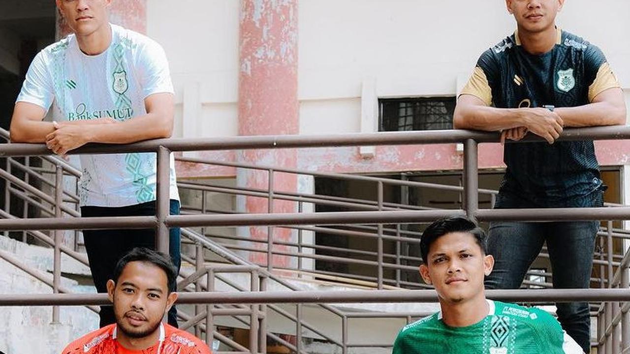PSMS Medan Resmi Kenalkan Jersey Terbaru, Intip Potret Seragam Ayam Kinantan dari Musim ke Musim