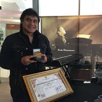 Dwiki Dharmawan raih penghargaan WIPO atas kreativitas dan inovasinya di dunia musik,