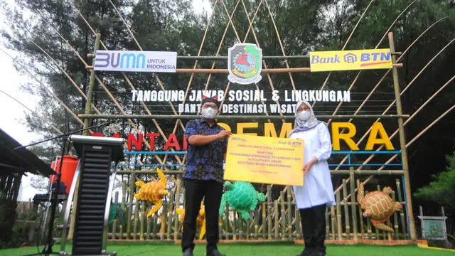 BTN bekerjasama dengan Pemerintah Daerah Kabupaten Banyuwangi melakukan penanaman 10.000 mangrove