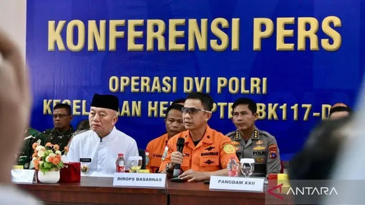 5 Korban Kecelakaan Helikopter di Kalsel Berhasil diidentifikasi, Sisanya Sulit