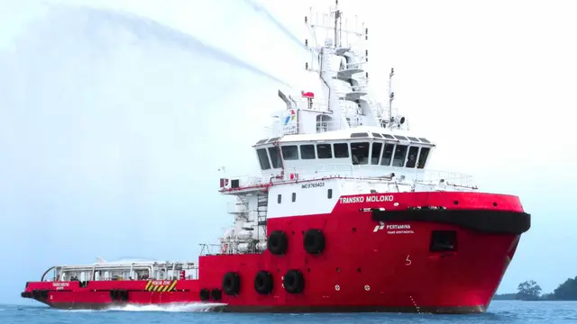 PT Pertamina Trans Kontinental (PTK) terus memperkuat daya saing maritim Indonesia di tingkat regional dan global. (Dok Pertamina)