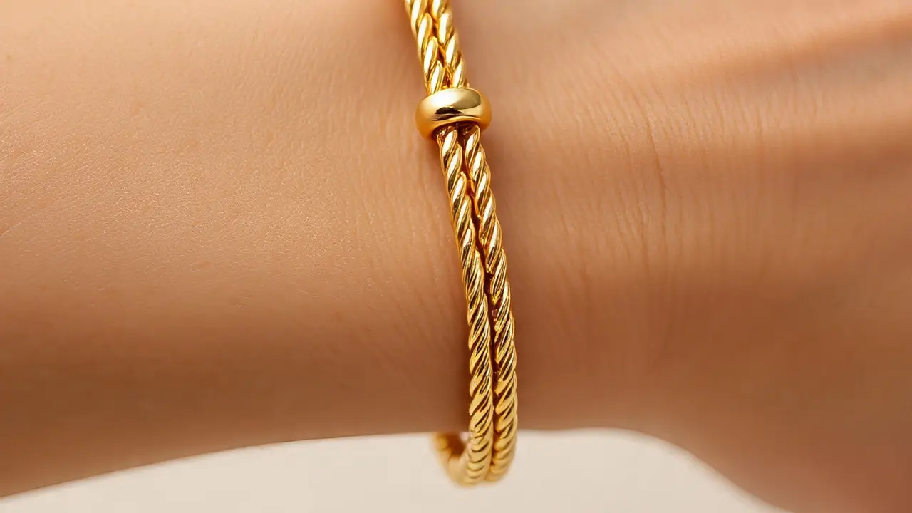 Model Gelang Emas Lilit Terbaru