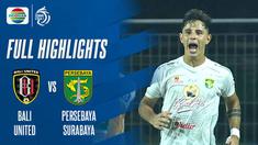 Berita video highlights laga pekan ke-33 BRI Liga 1 2021/2022, Bali United melawan Persebaya Surabaya yang berakhir dengan skor 0-3, Jumat (25/3/2022) malam hari WIB.