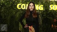Aura Kasih, salah satu penyanyi cantik asal kota Bandung (Liputan6.com/Herman Zakharia)