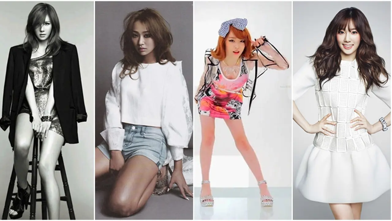 Jung Ah - Hyorin - Victoria - Taeyeon