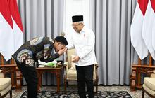Ma'uf Amin Berpesan ke Gibran: Presiden dan Wapres Ibarat Pemain Ganda Badminton